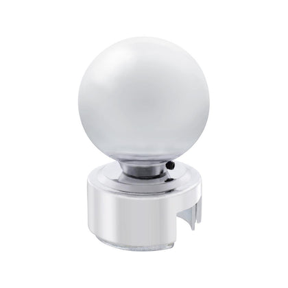 Chrome Ball 13/15/18 Speed Gearshift Knob w/ Adapter