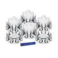 Axle Cover Combo Kit w/ 33mm Standard Nut Covers