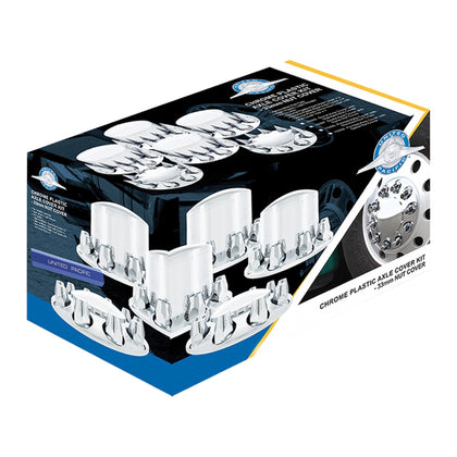 Axle Cover Combo Kit w/ 33mm Standard Nut Covers