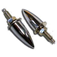 Extra Long Chrome Bullet Nut Set (Pair)