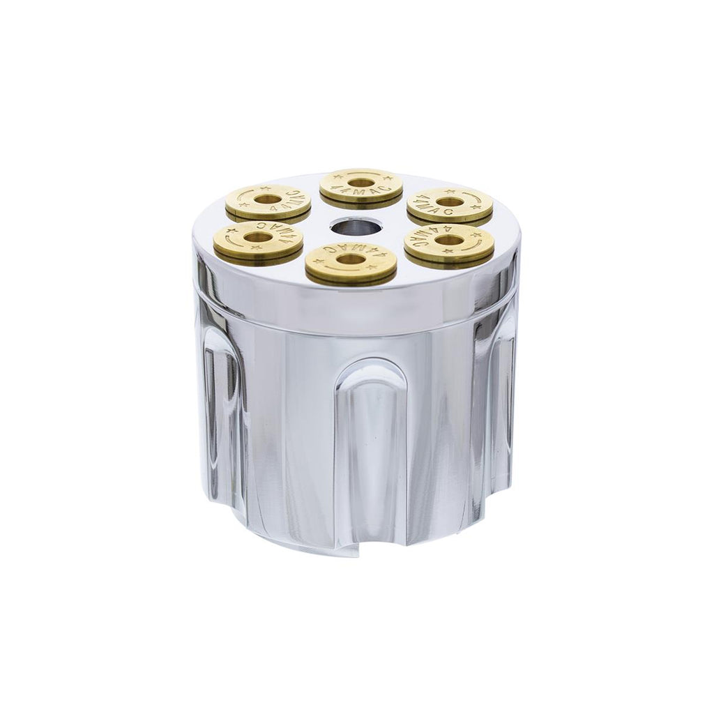 Chrome Gun Cylinder 13/15/18 Speed Gearshift Knob