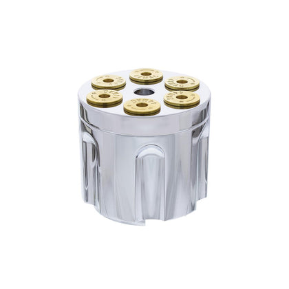 Chrome Gun Cylinder 13/15/18 Speed Gearshift Knob