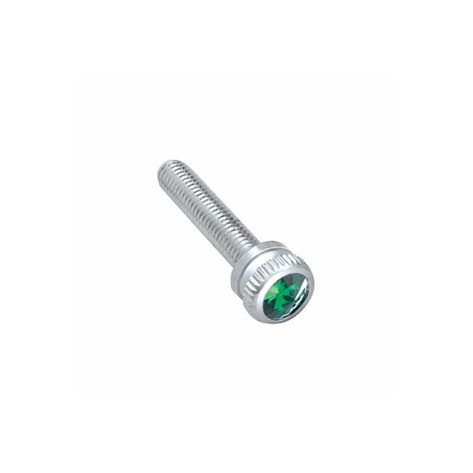Chrome Jeweled Dash Screws