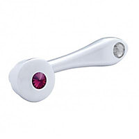 Chrome Jeweled Window Cranks - 6 Jewel Colors