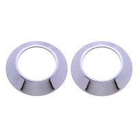 Chrome Parking Brake Bezels - 2 pack