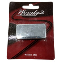 Blank Chrome Plastic Switch - Electric or Air