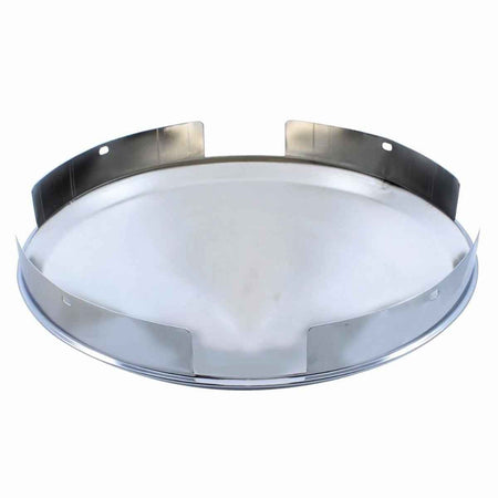 Chrome Pointed Front Hub Caps