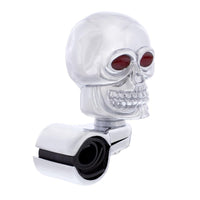 Chrome Skull Steering Wheel Spinner