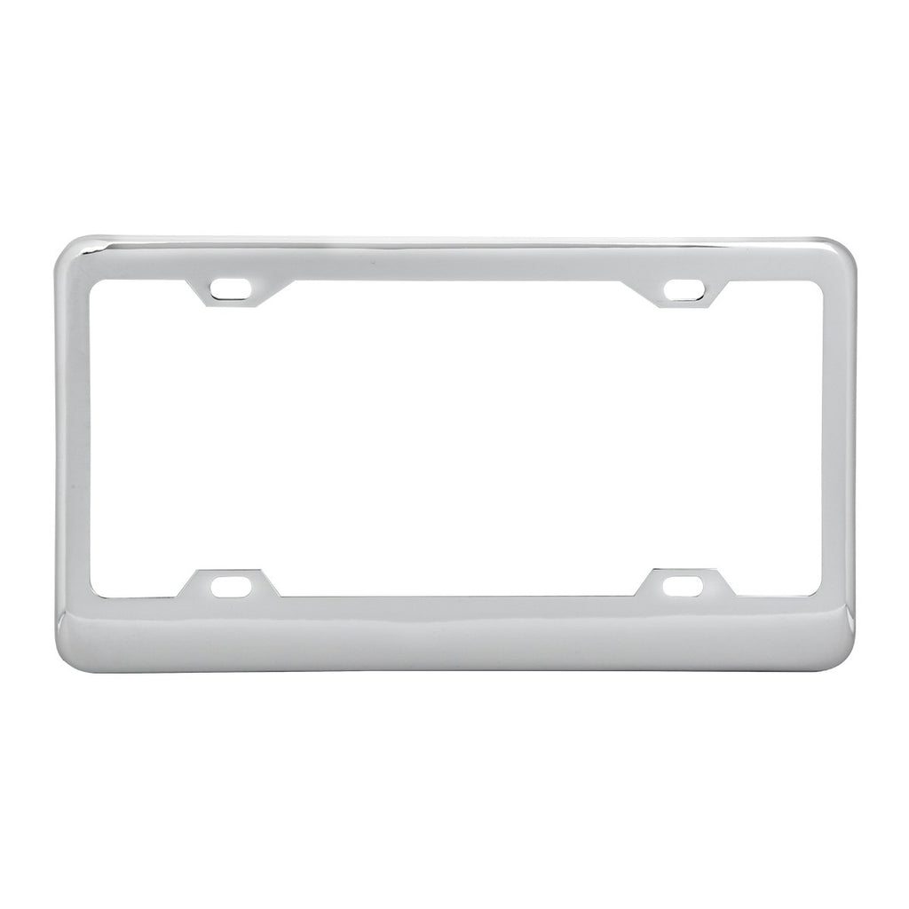 Chrome Wide Bottom License Plate Frame