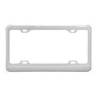 Chrome Wide Bottom License Plate Frame
