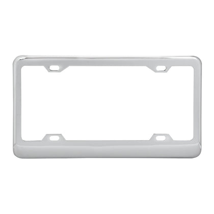 Chrome Wide Bottom License Plate Frame