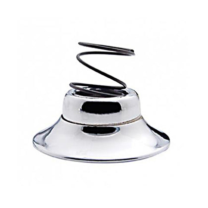 Chrome Window Crank Base - 2 Piece Kit