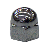 Die-Cast Acorn Chrome Zinc Nut Covers