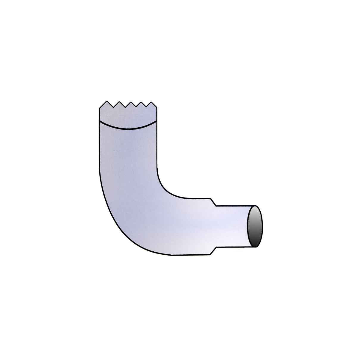 DynaFlex Freightliner Chrome Exhaust Elbows