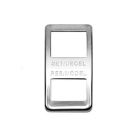 Western Star Stainless Steel Rocker Switch Trims - Various Engravings