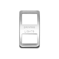 Western Star Stainless Steel Rocker Switch Trims - Various Engravings