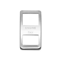 Western Star Stainless Steel Rocker Switch Trims - Various Engravings