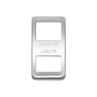 Western Star Stainless Steel Rocker Switch Trims - Various Engravings