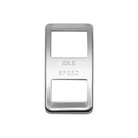 Western Star Stainless Steel Rocker Switch Trims - Various Engravings