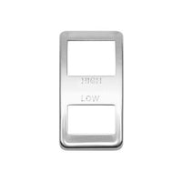 Western Star Stainless Steel Rocker Switch Trims - Various Engravings