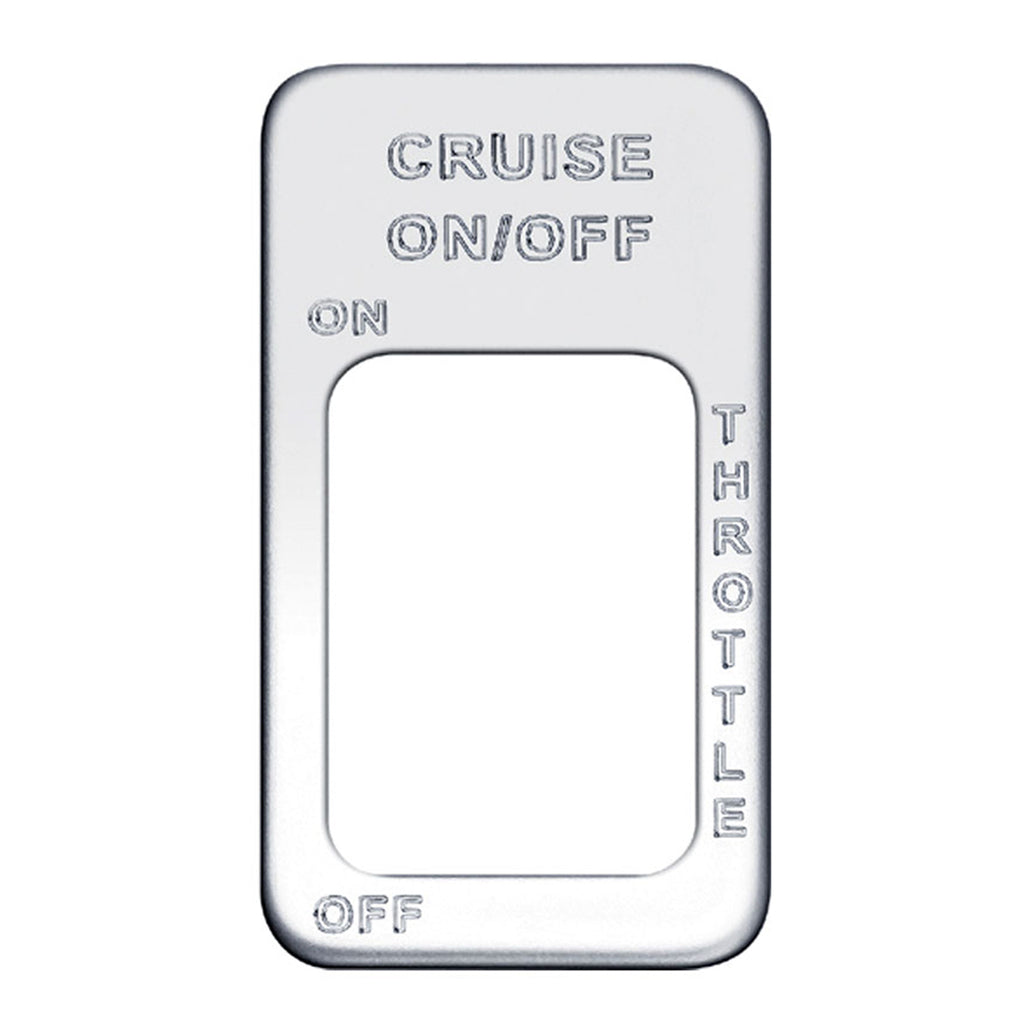 Engraved Switch Plate - Cruise On/Off