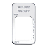 Engraved Switch Plate - Cruise On/Off
