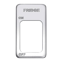 Engraved Switch Plate - Fridge On/Off
