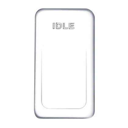 Engraved Switch Plate - Idle