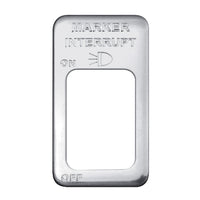 Engraved Switch Plate - Marker Interupt