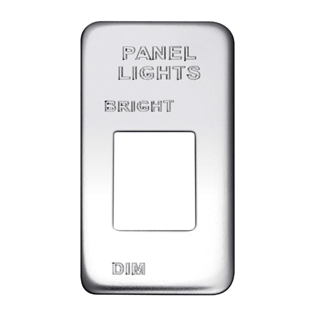 Engraved Switch Plate - Panel Lights