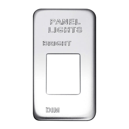 Engraved Switch Plate - Panel Lights