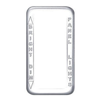 Engraved Switch Plate - Panel Lights Slide