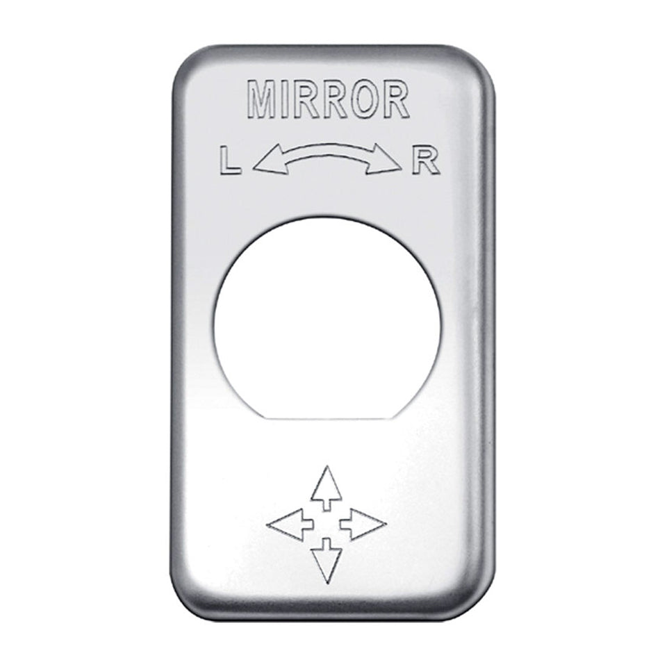 Engraved Switch Plate - Power Mirror Left