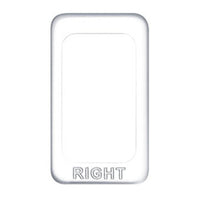 Engraved Switch Plate - Right