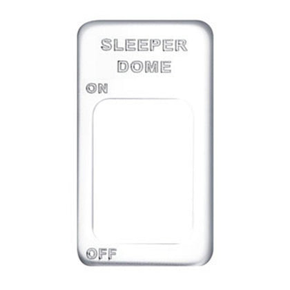 Engraved Switch Plate - Sleeper Dome