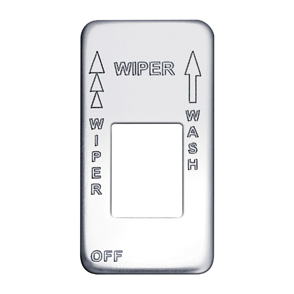 Engraved Switch Plate - Wiper On/Off