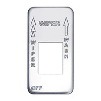 Engraved Switch Plate - Wiper On/Off