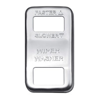 Engraved Switch Plate - Wiper/Washer