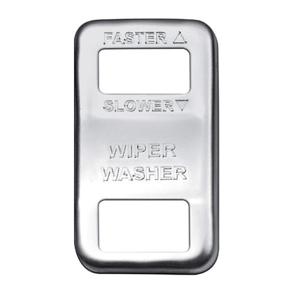 Engraved Switch Plate - Wiper/Washer