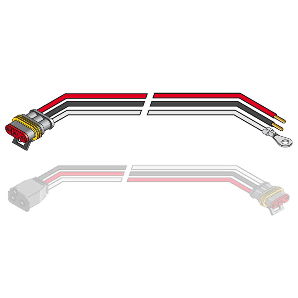LED Fit-n-Forget 8" S/T/T Plug Assembly