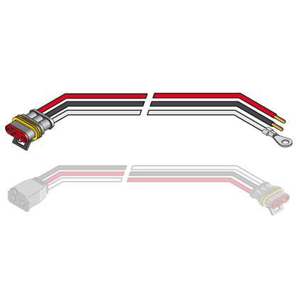 LED Fit-n-Forget 8" S/T/T Plug Assembly