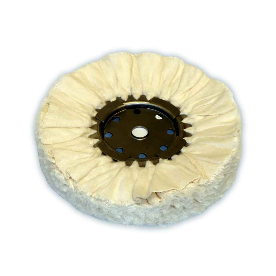 8" Buff Pad Canton Flannel Edge Buff