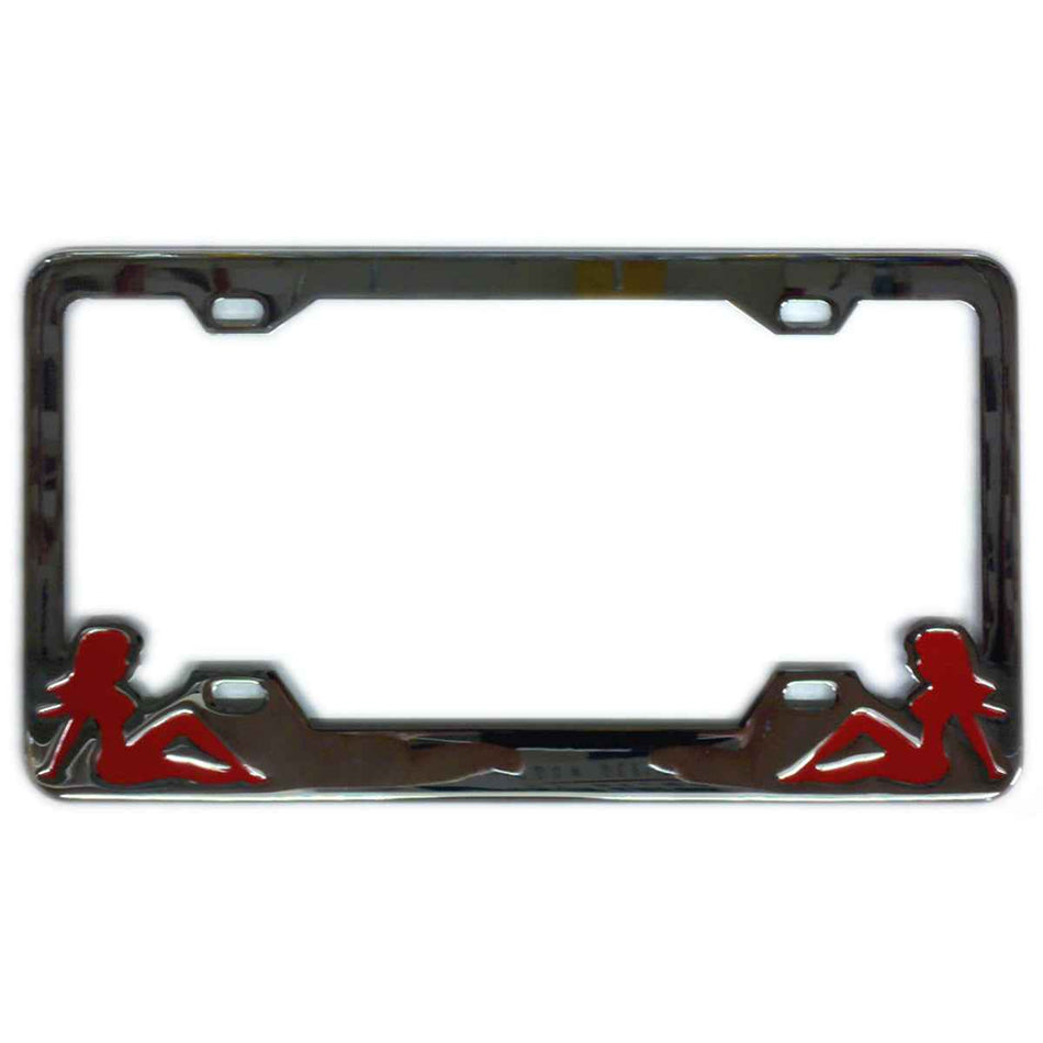 Mud Flap Girls License Plate Frame
