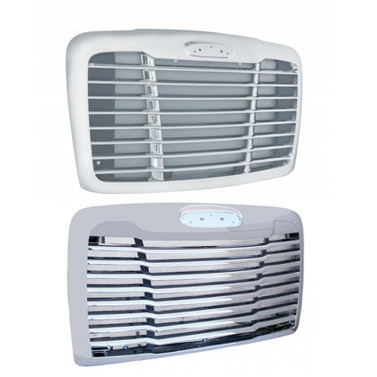 United Pacific - Chrome Grille w Bug Screen for 08-17 Freightliner Cascadia