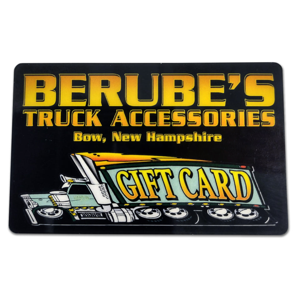 Berube's Truck Accessories - Gift Card