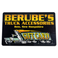 Berube's Truck Accessories - Gift Card