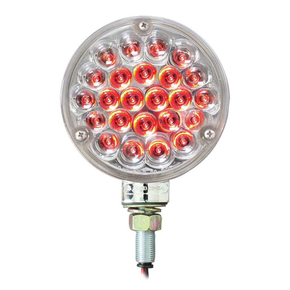 4" Round Single Face Spyder Turn Signal Light