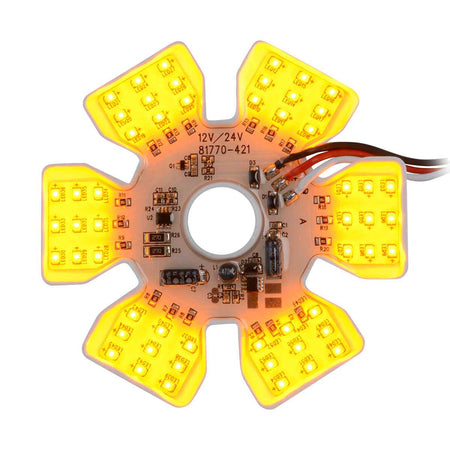 5 1/8" Ultra Thin Hex Air Cleaner Light (Various colors)