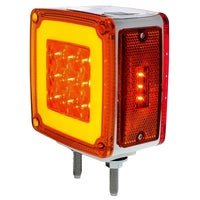 Square Double Face "GLO Light" LED Turn Signal