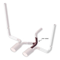 Dynaflex - Kenworth Newer Aerocab with 2 Catalytic Converters Exhaust Y-Pipe